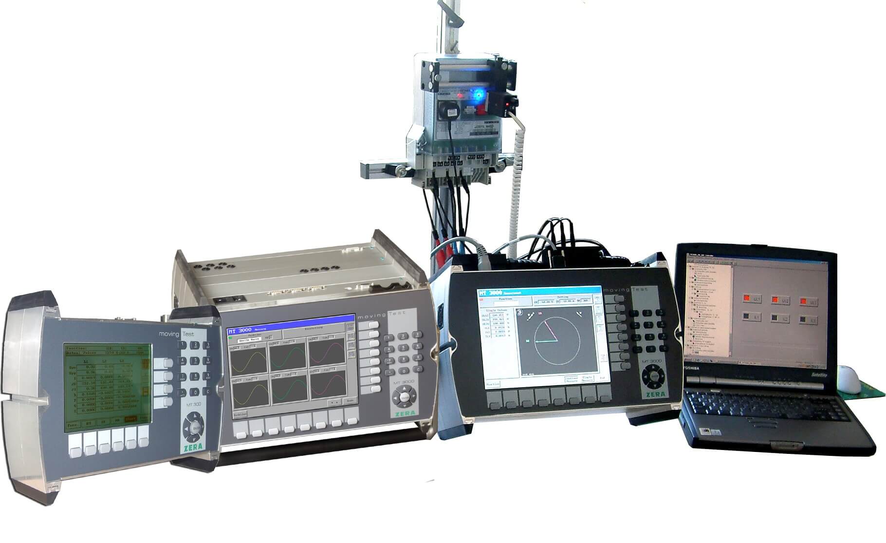 Portable watthour meter test equipment